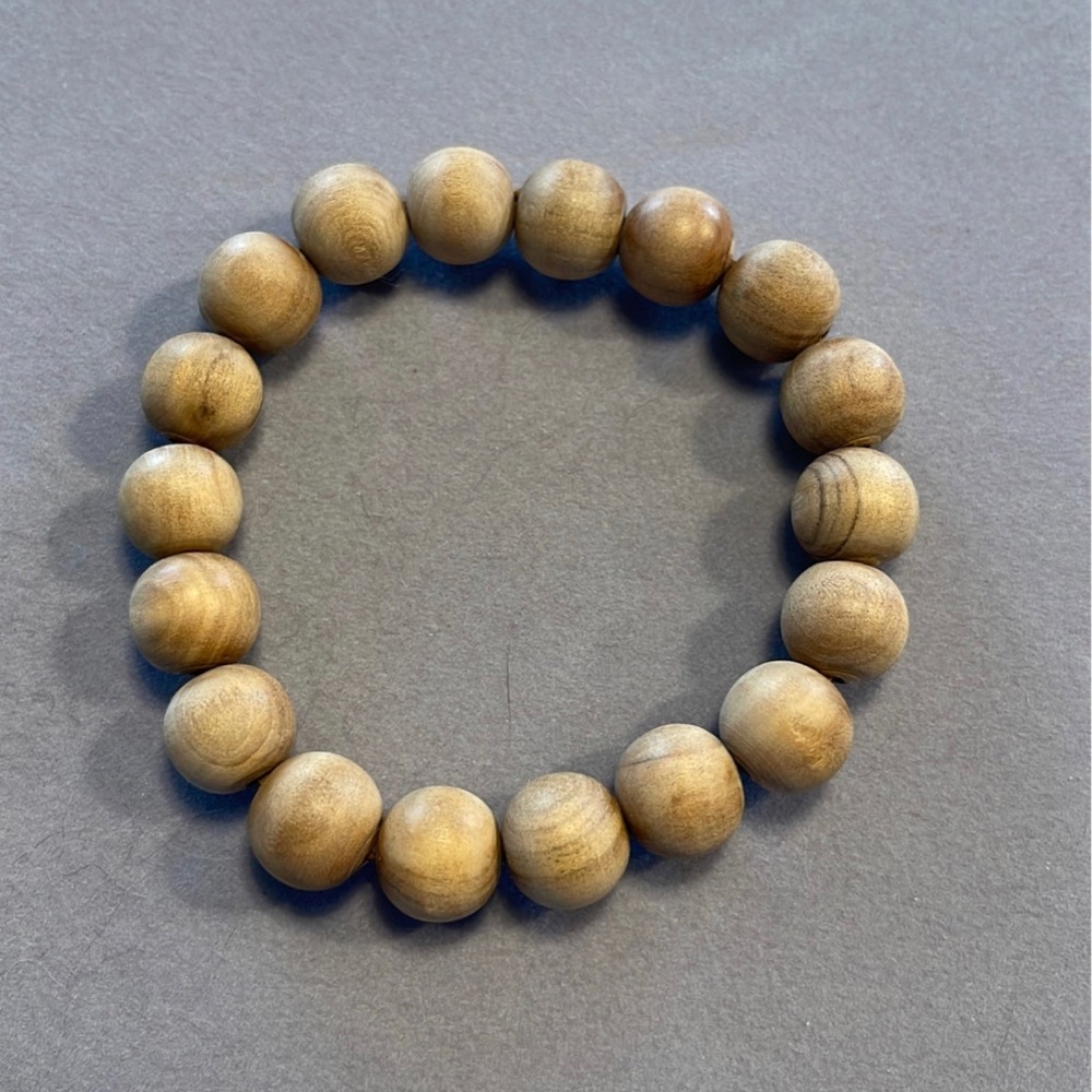 Wood Bead Bracelet